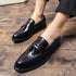 Tassel Loafer Shoes for Men Slip On Driving Moccasins Comfortable Leather Fashion Casual Footwear